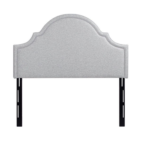 English Elm Catherine Queen Upholstered Headboard Woven Polyester Tailored Boutique Bedroom Style B2719P238660