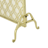 Christopher Knight Home® - Noble House - Ellias Single Panel Gold Iron Fire Screen