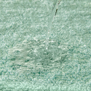 English Elm 1 Heavyweight Cotton Tufted Bath Rug Reversible Spa Grade Absorbent Floor Mat Green B035P319563
