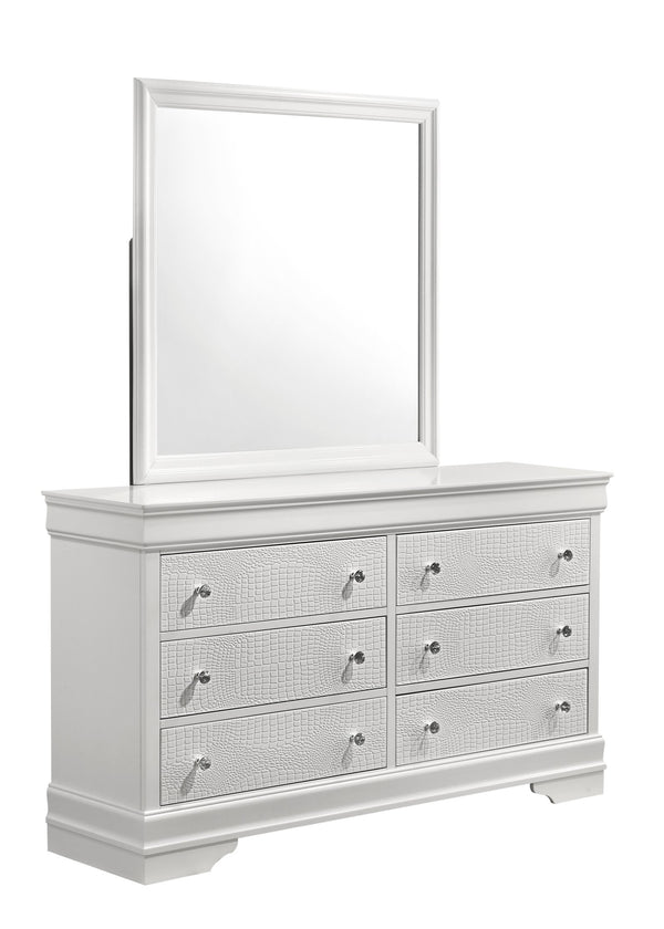 English Elm Blaze Upholstered 5-Piece King Bedroom Set With Led Headboard & Smooth-Glide Storage Solutions B009S01484