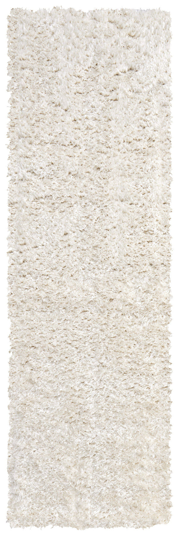 Feizy Rugs Darian Plush High Pile Polyester Shag Rug - Cozy, Modern Design For Effortless Home Elegance White Polyester Drn39k0fwht000i68