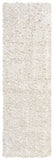 Feizy Rugs Darian Plush High Pile Polyester Shag Rug - Cozy, Modern Design For Effortless Home Elegance White Polyester Drn39k0fwht000i68