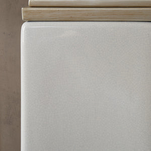 JLA Home Hampton Hill - Rectangular Ivory Ceramic Table Lamp with Antique Silver Accents, Off-White Shade, No Assembly Required MPS153-0025