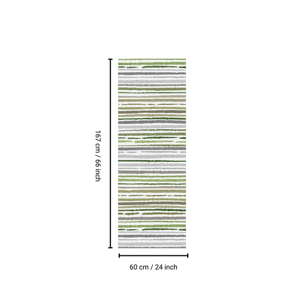 English Elm SPHINX 2170YP Beige/Green 24"x66" Washable Non-Slip Runner Rug - Durable Low-Pile Indoor/Outdoor Charm B186P261376