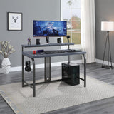 OSP Home Furnishings Reload 48" Gaming Desk Grey