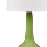 510 Design Zazie Transitional Ceramic Genie Table Lamp FB153-1186 Green