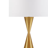 INK+IVY Elixir Modern/Contemporary Gold Hourglass Metal Table Lamp II153-0154 Gold