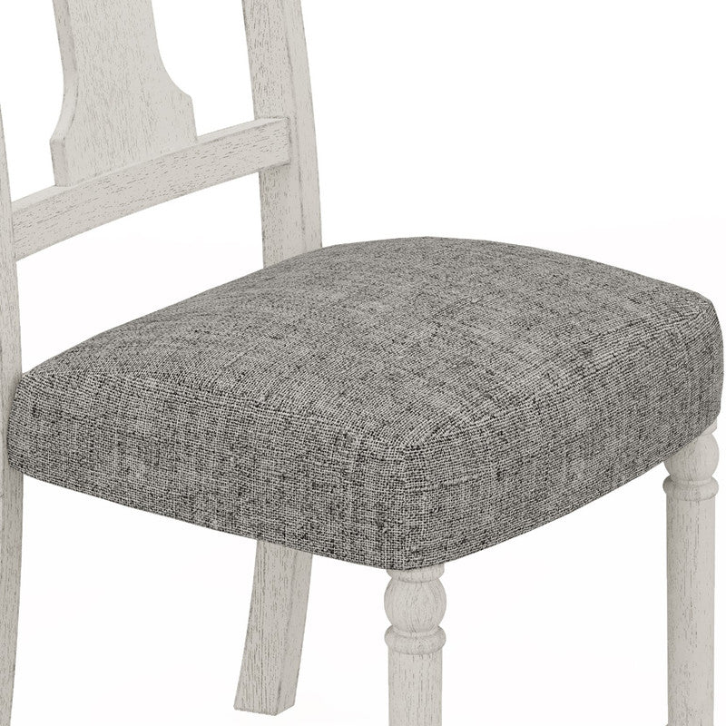 English Elm Liana Boucle Upholstered Counter Stool with Cognac Leather Accents and Iron Legs B2749P413304