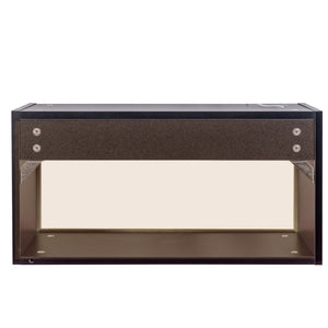 English Elm Large-capacity Wall Cabinet Matte Black Up-flip Door Spice Storage for Modern Kitchens W331P379953