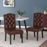 Christopher Knight Home® - Noble House - Harriet Contemporary Tufted Dining Chairs (Set Of 2)