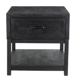 Surat Side Table Black 109846 Zuo Modern