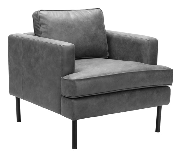 Decade Armchair Vintage Gray 109903 Zuo Modern