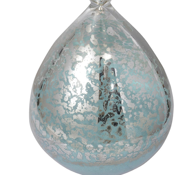 English Elm Set Of 2 Peleus Modern Hourglasses - 30-Minute Timers With Silvered Glass & Jade Sand Decor W2078P278417-GIGA