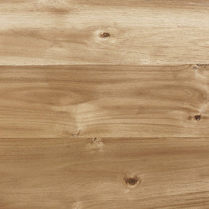 English Elm Kalina Natural Acacia and Coastal Grey Rectangle Dining Table with Mid-Century Modern Farmhouse Charm, Solid Wood Craftsmanship and Relaxed Casual Style B062P350426