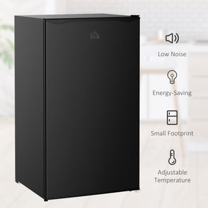 English Elm Homcom Compact Upright Freezer 1.1 Cu Ft with Reversible Door for Dorm or Office W2225P173904