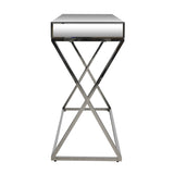 Christopher Knight Home® - Noble House - Murley Modern Glam Console Table with Mirror Tabletop, Silver