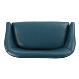 Christopher Knight Home® - Noble House - Justine Teal Leather Loveseat