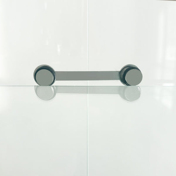 English Elm Tempered Glass Display Cabinet With Bluetooth Led Light, Locking Door & Mirrored Back For Stylish Storage W3155S00017-GIGA