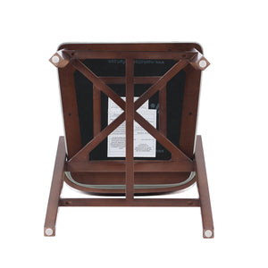 English Elm Patricia Velvet Upholstered Counter Stool with Beech Frame, Gold Footrest Plate, Commercial Grade Comfort White B365P398028