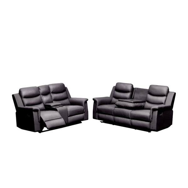 English Elm Reclining Loveseat Slipcover Stretch Fit with Console and Cup Holder Access W2297S00031