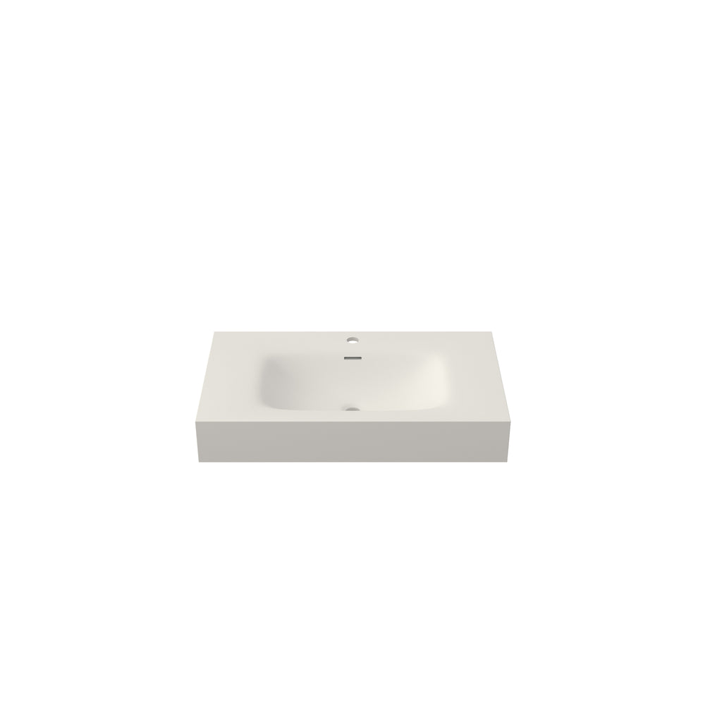 English Elm Stone Resin Seamless Vanity Basin Sculptural Sink for Modern Spa Bathrooms T3785P355776