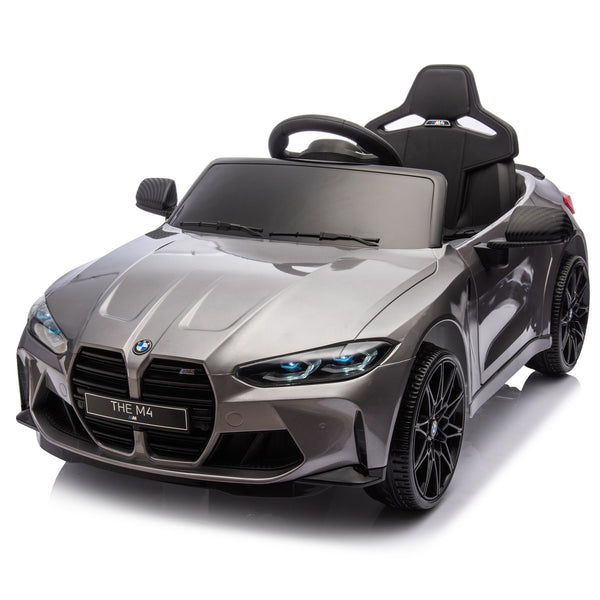 English Elm Bmw M4 Licensed 24v Kids Ride on Car with Remote Control Dual Motors and Led Lights W1578P342138