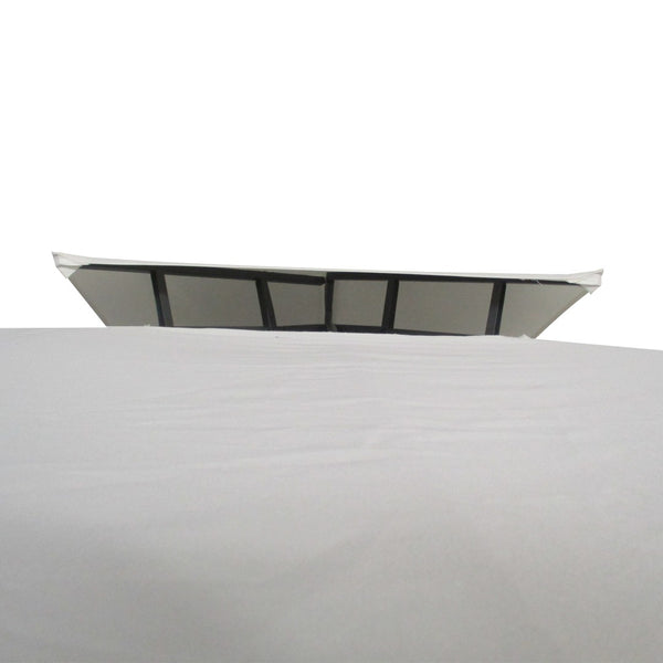 English Elm Outsunny 10' X 13' Elegant Double Roof Gazebo Canopy For Outdoor Shade, Stylish Garden Decor & Shelter W2225P200543-GIGA