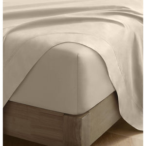 JLA Home Harbor House - Sateen Sheet Set crafted from Egyptian cotton 400TC sateen for breathable luxury, deep‑pocket fit, OEKO‑TEX certified Linen HHD20-1975