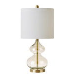 510 Design Ellipse Casual Curved Glass Table Lamp, Set of 2 5DS153-0014 Gold