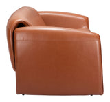 Horten Sofa Brown 110027 Zuo Modern