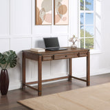 OSP Home Furnishings Baton Rouge Lift Desk Brushed Walnut