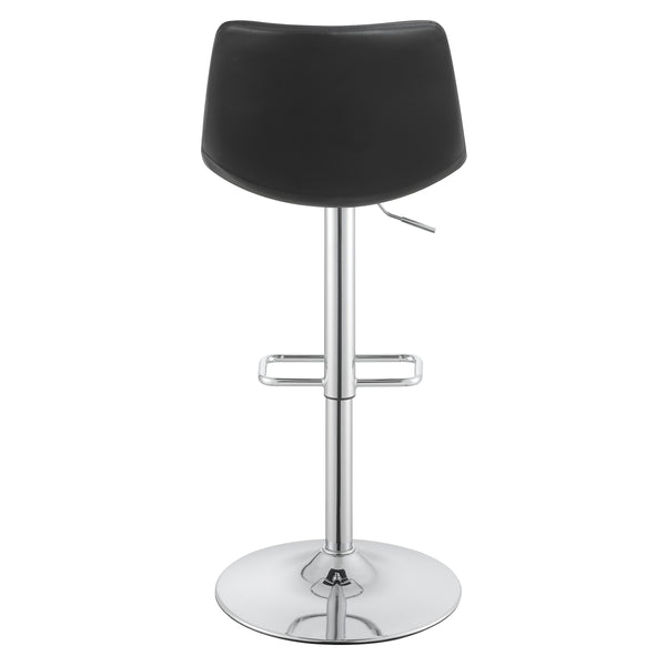 OSP Home Furnishings Araceli Height Adj Stool  - Set of 2 Black