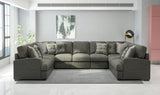 English Elm Wallace & Bay - Wallace & Bay  Grennburg Gray Modular 6 Piece Sectional