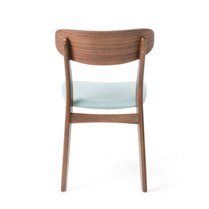 English Elm Christopher Knight Home® - DINING Chair with Cushioned Fabric Seat and Polished Wood Frame — Elegant Modern Comfort for Home Mint 58925.00MNT