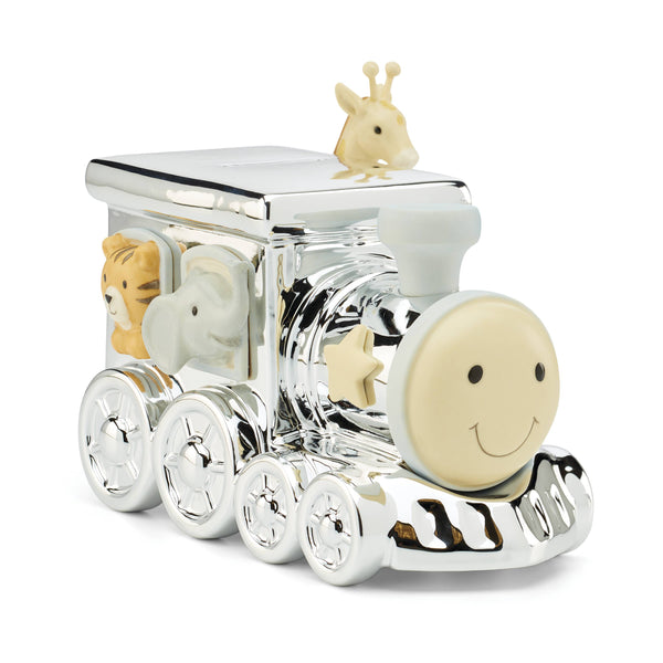 Lenox Reed and Barton Animal Train Silverplate Bank Metallic, SLVR PLATE PORCELAIN 897382