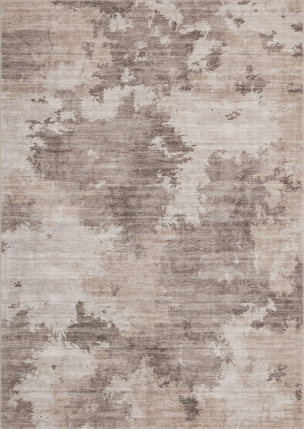 English Elm Crystal Abstract Low Pile Area Rug Modern Graphic Design for Living and Dining Spaces Beige B186P479419