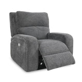 Parker House Parker Living Polaris - Bizmark Grey Power Recliner Bizmark Grey 100% Polyester (W) MPOL#812PH-BIG