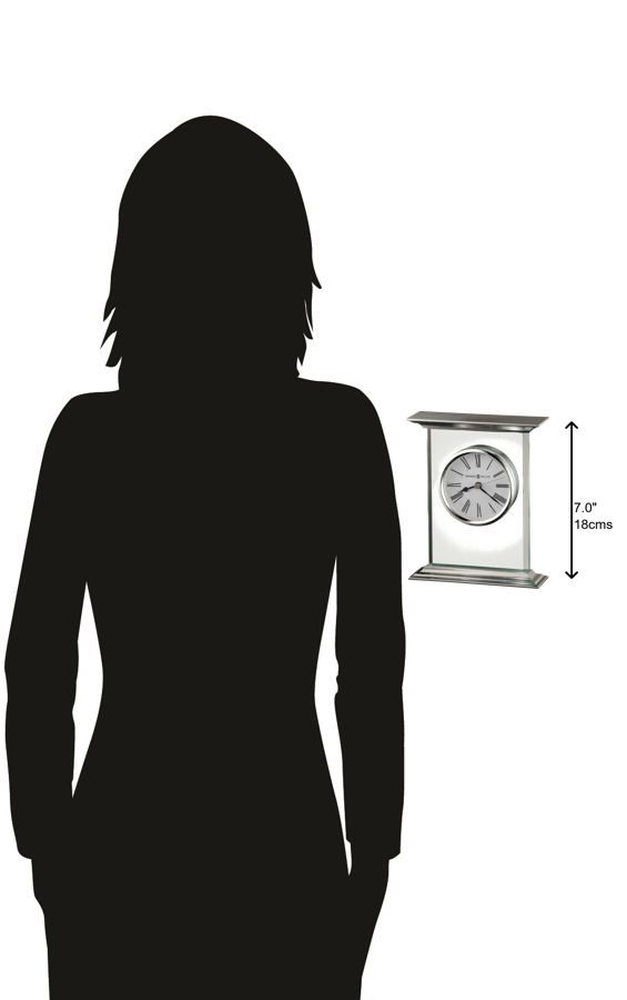 Hekman Furniture 645641 Clifton Tabletop Clock - Elegant Beveled Glass, Quartz Movement, Durable Design For Home Decor  Clifton Tabletop Clock 645641