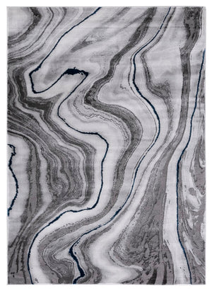 Safavieh Craft 819 Power Loomed Contemporary Rug IIX Grey / Blue CFT819N-9SQ