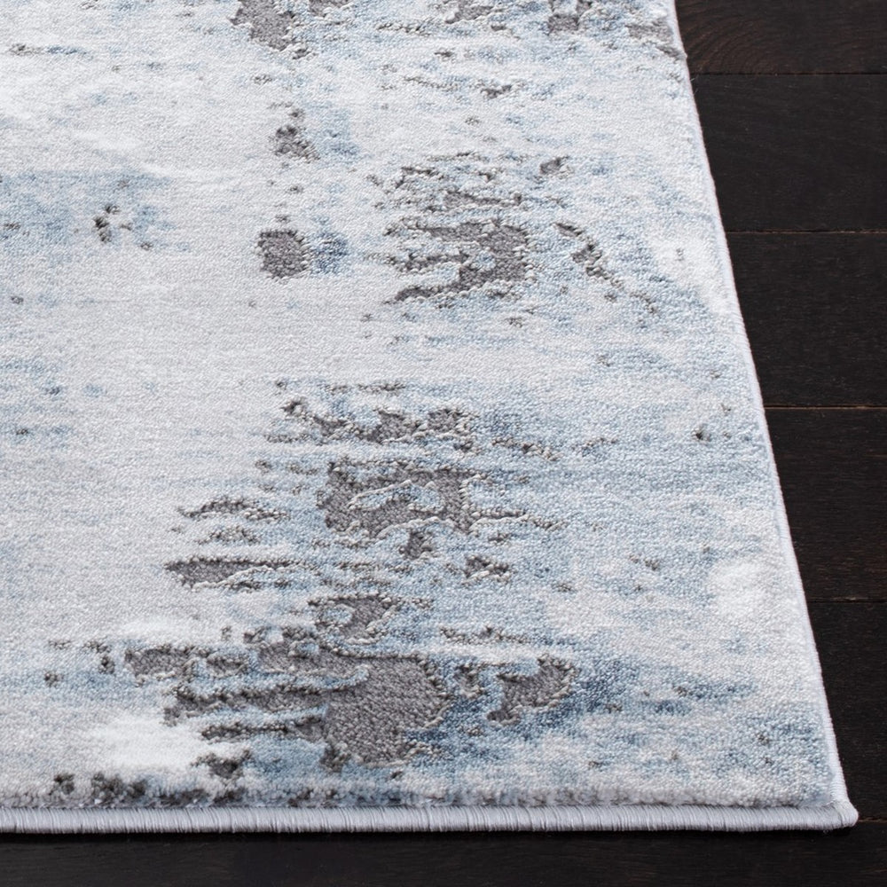 Safavieh Craft 850 Power Loomed Contemporary Rug IIX Blue / Grey CFT850M-4R