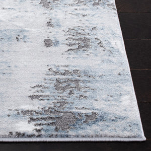 Safavieh Craft 850 Power Loomed Contemporary Rug IIX Blue / Grey CFT850M-4R