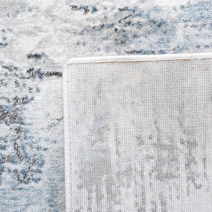 Safavieh Craft 850 Power Loomed Contemporary Rug IIX Blue / Grey CFT850M-4R