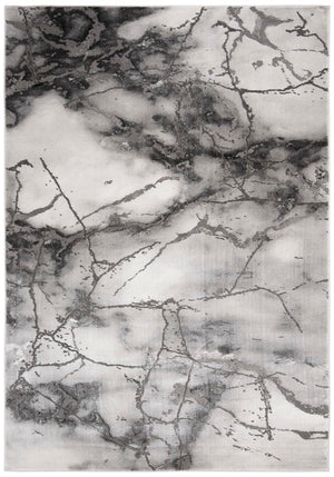 Safavieh Craft 877 Power Loomed 85% Polypropylene, 15% Polyester Contemporary Rug Grey / Silver CFT877G-2
