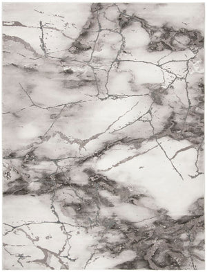 Safavieh Craft 877 Power Loomed 85% Polypropylene, 15% Polyester Contemporary Rug Grey / Silver CFT877G-2