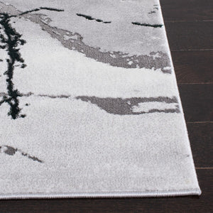 Safavieh Craft 877 Power Loomed Contemporary Rug Grey / Green CFT877Y-1215