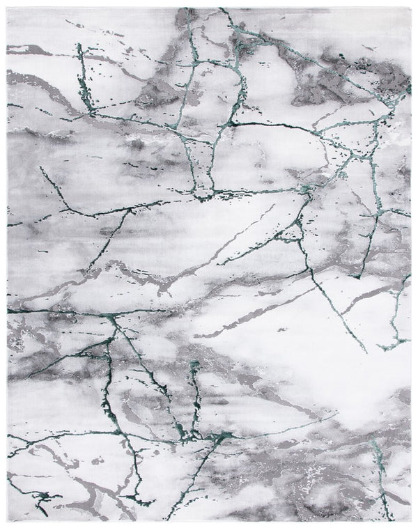 Safavieh Craft 877 Power Loomed Contemporary Rug Grey / Green CFT877Y-1215