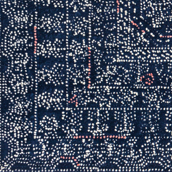 Surya Corfu Cfu-2304 2' X 3' Elegant Handmade Wool Rug - Global Inspired Designs For Any Room Decor Navy Wool Cfu2304-23