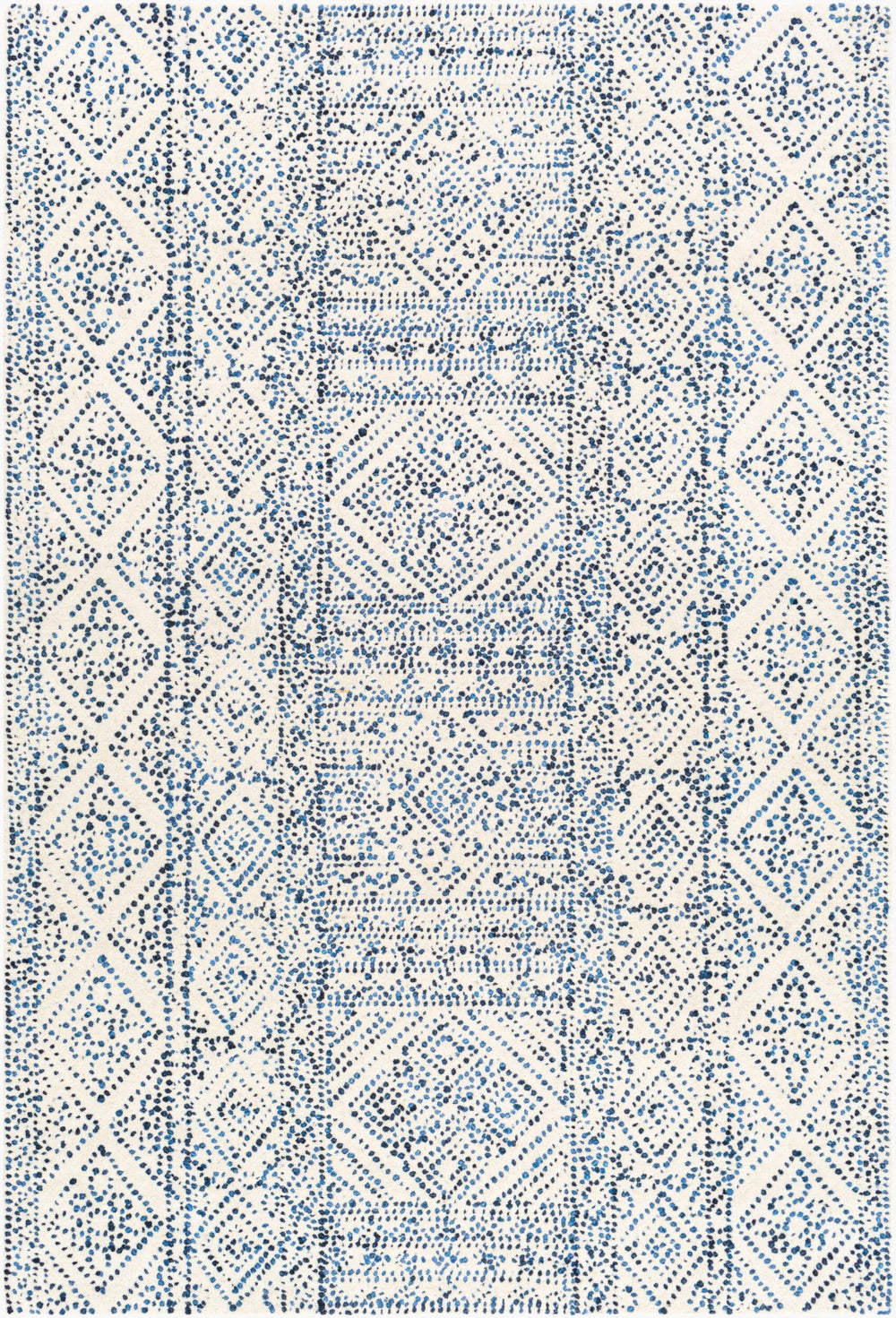 Surya Corfu Cfu-2304 2' X 3' Elegant Handmade Wool Rug - Global Inspired Designs For Any Room Decor Cream Wool Cfu2305-23