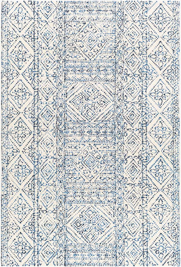 Surya Corfu Cfu-2304 2' X 3' Elegant Handmade Wool Rug - Global Inspired Designs For Any Room Decor Cream Wool Cfu2305-23