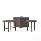 Christopher Knight Home® - Noble House - Palmilla Wicker Table (Set of 3)